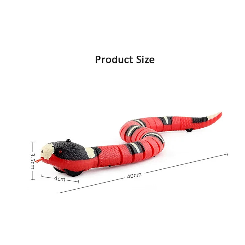 USB Charging Automatic Snake Tease Toy for Cats