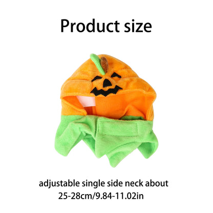 Halloween Pumpkin Hat for Cats Cute Pet Costume