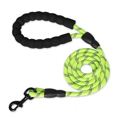 Durable Dog Leash Soft Handle for Small to Large Dogs