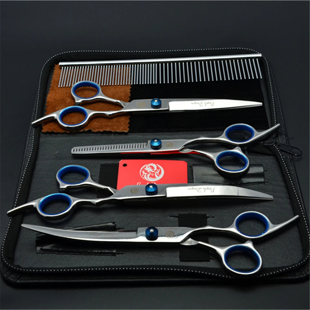 Pet Grooming Scissors Cutting & Thinning Shears