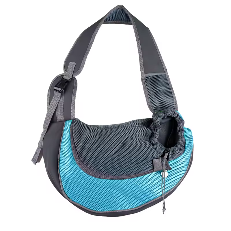 Pet Backpack Carrier Travel Tote Mesh Sling Crossbody Bag