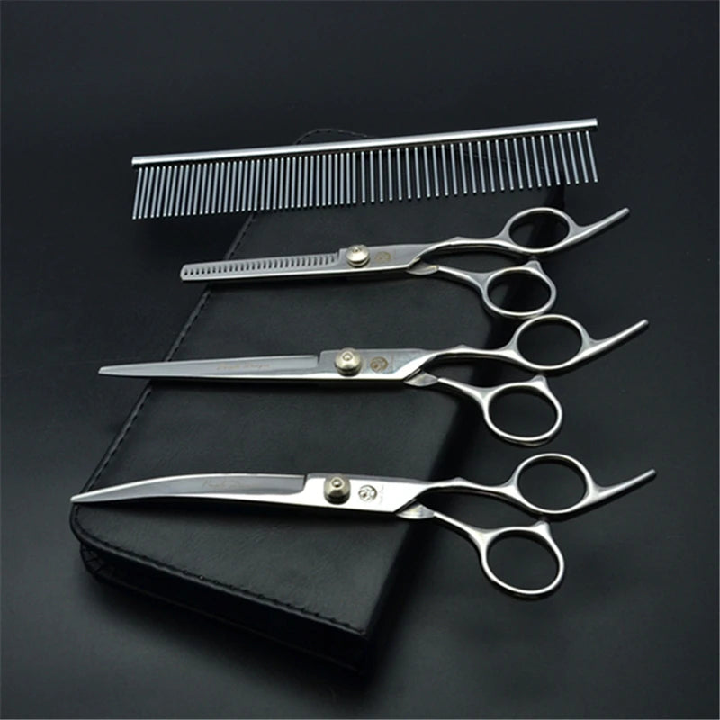 Pet Grooming Scissors Cutting & Thinning Shears