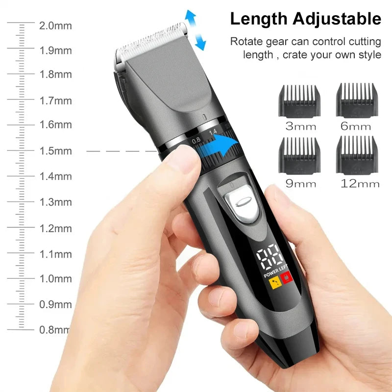 Dog Clipper Haircut Trimmer Shaver Set