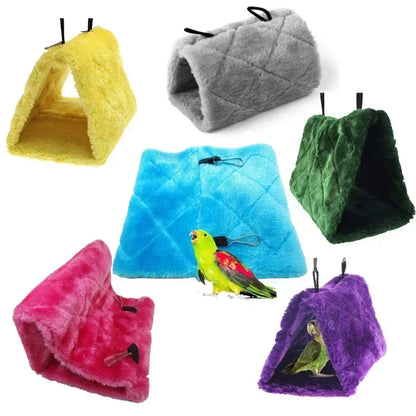 Pet Bird Parrot Hammock Hut Tent for Sleeping & Hatching