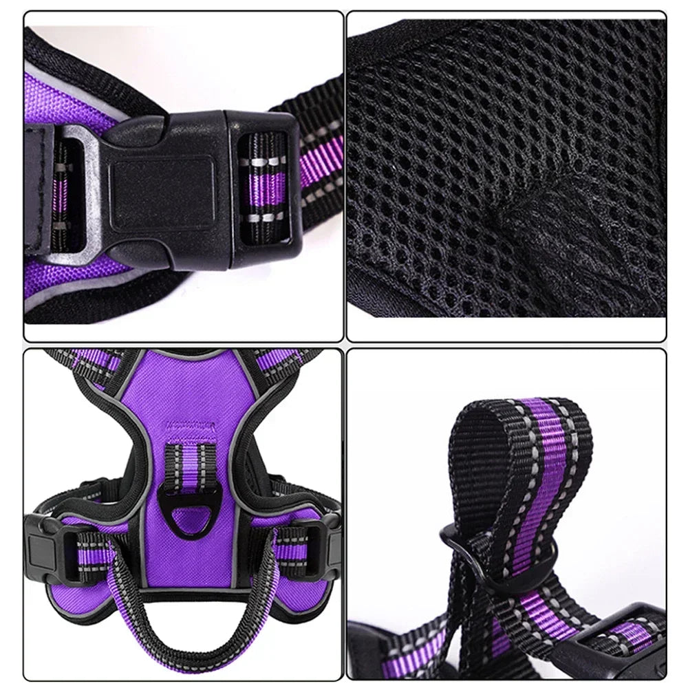 Adjustable Nylon Dog Harness Vest