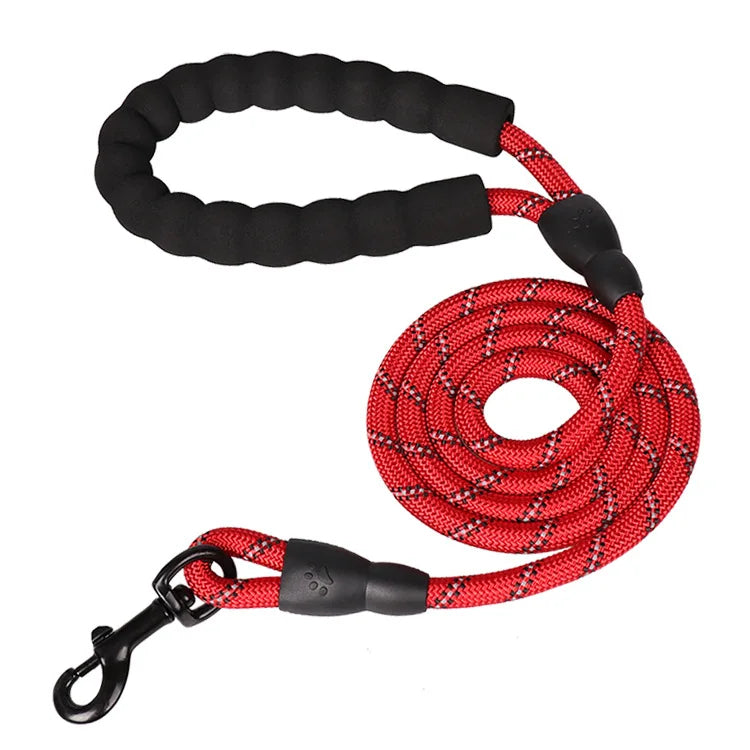 Durable Dog Leash Soft Handle for Small to Large Dogs