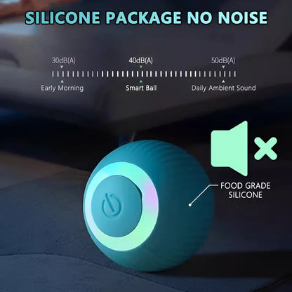 Automatic Rolling Interactive Cat Toy Smart Electronic Ball