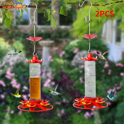 2025 Hummingbird Feeder Outdoor Hanging with Ant Proof