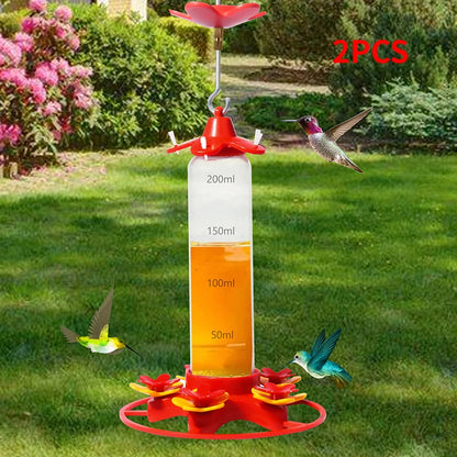 2025 Hummingbird Feeder Outdoor Hanging with Ant Proof