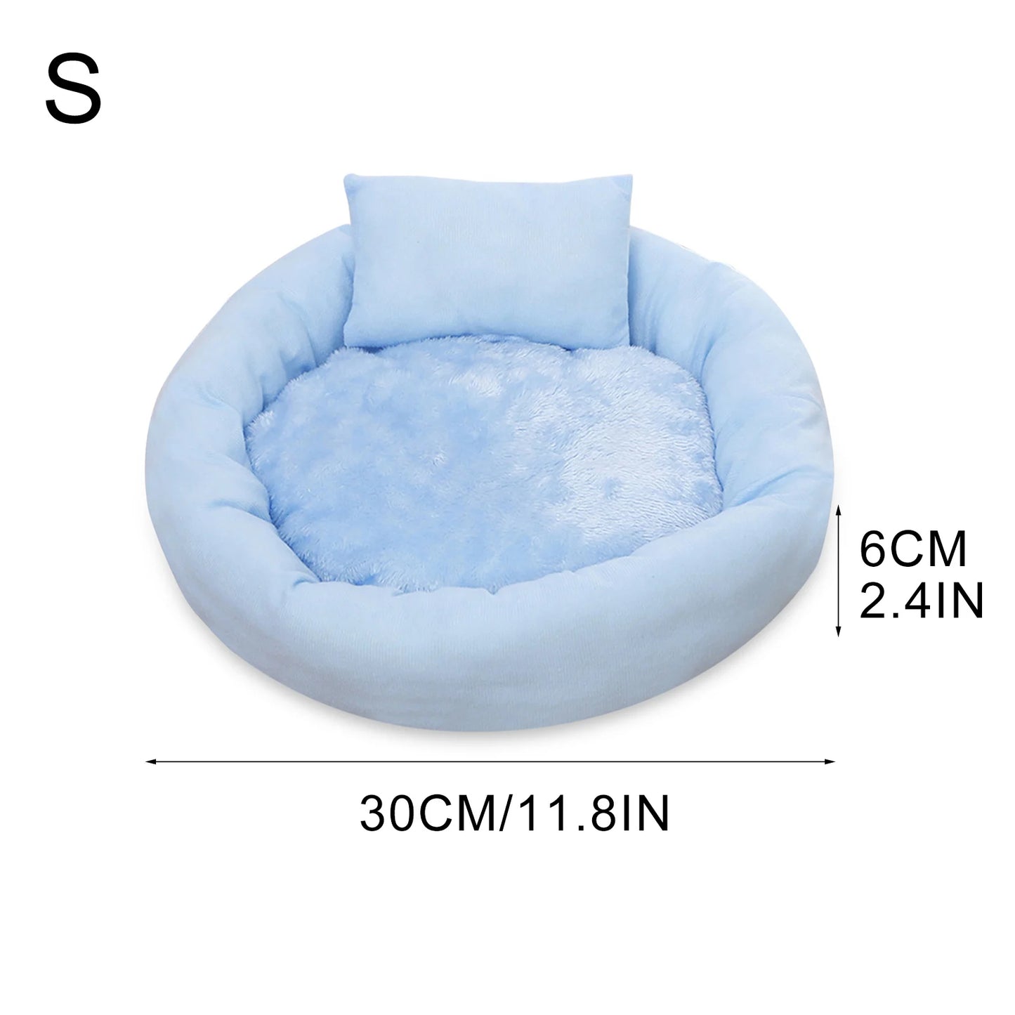 Extra Soft Fluffy Pet Bed Waterproof Machine Washable