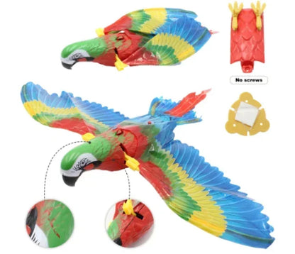 Electric Flying Bird Cat Toy Interactive Hanging Eagle