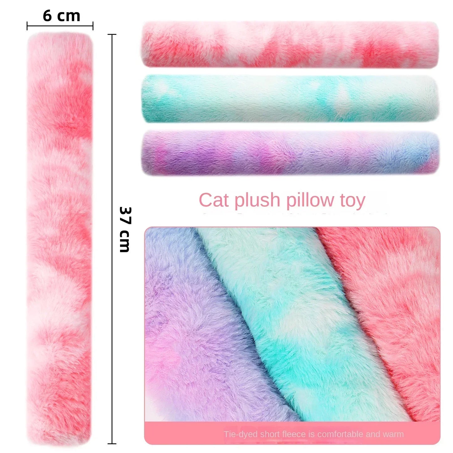 Cat Kick Toy Plush Catnip Stick for Teeth Cleaning