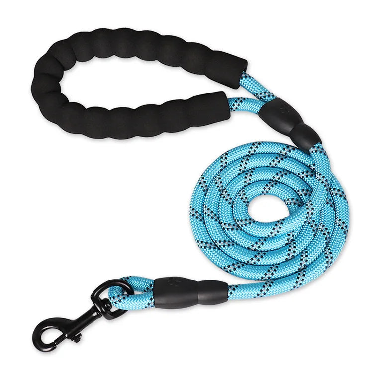 Durable Dog Leash Soft Handle for Small to Large Dogs