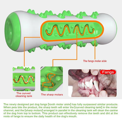 Rubber Dog Toothbrush Chew Toy for Dental Care