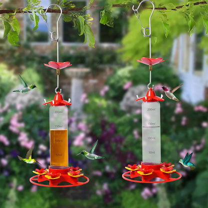 2025 Hummingbird Feeder Outdoor Hanging with Ant Proof