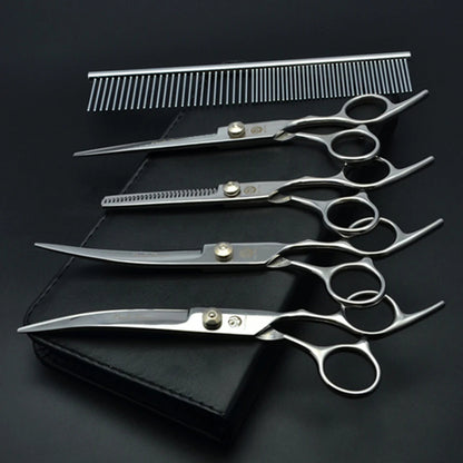 Pet Grooming Scissors Cutting & Thinning Shears