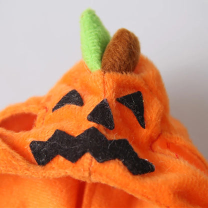 Halloween Pumpkin Hat for Cats Cute Pet Costume