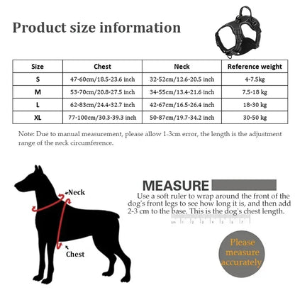 Adjustable Nylon Dog Harness Vest