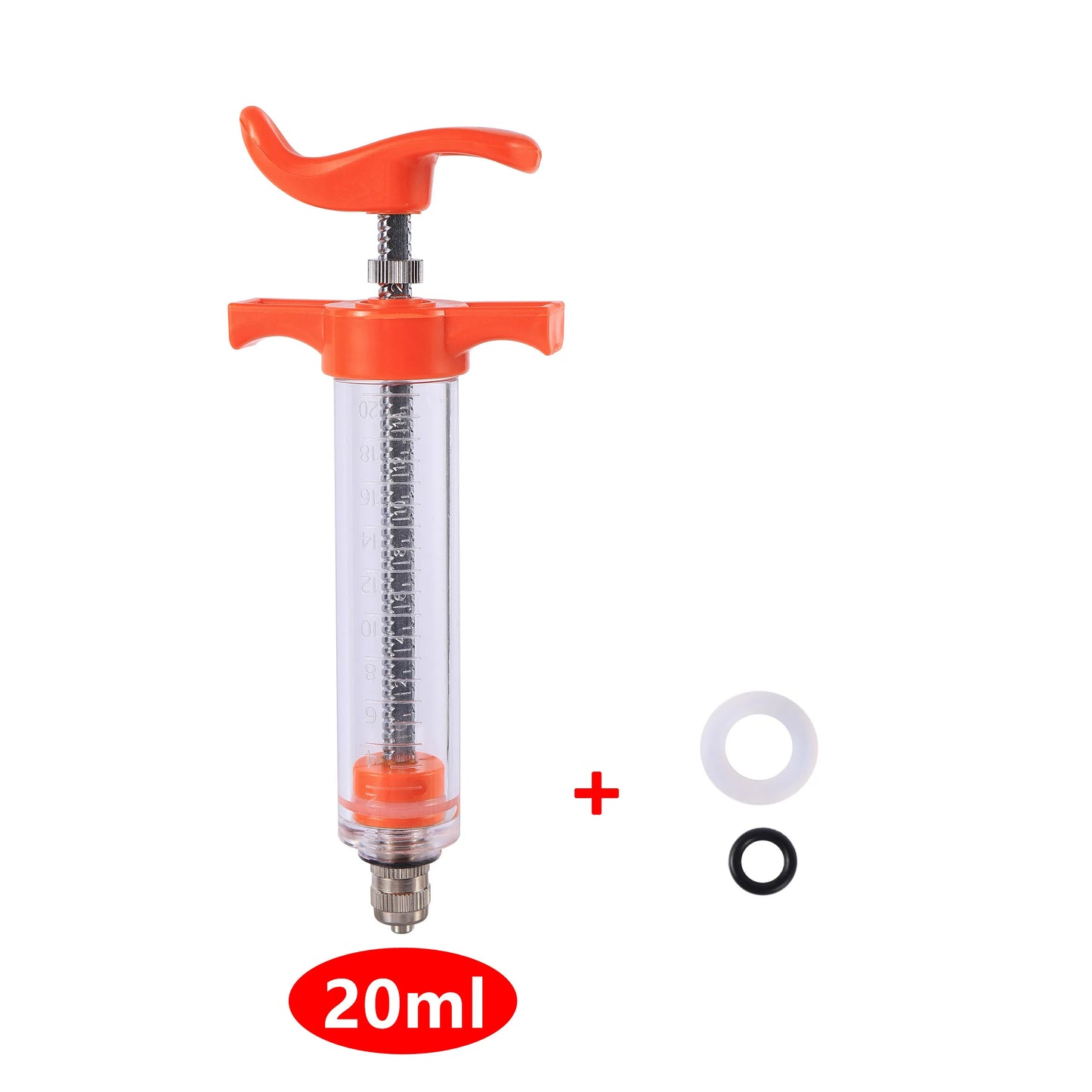 10ml/20ml Parrot Feeding Syringe Bird Feeder Needle