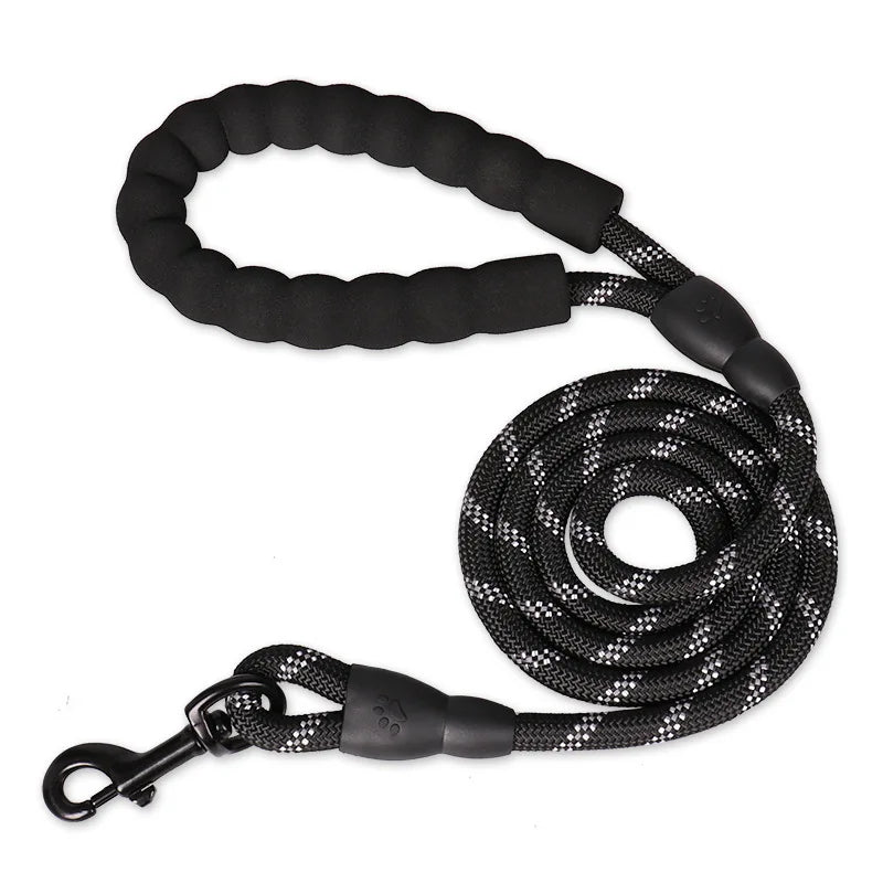 Durable Dog Leash Soft Handle for Small to Large Dogs