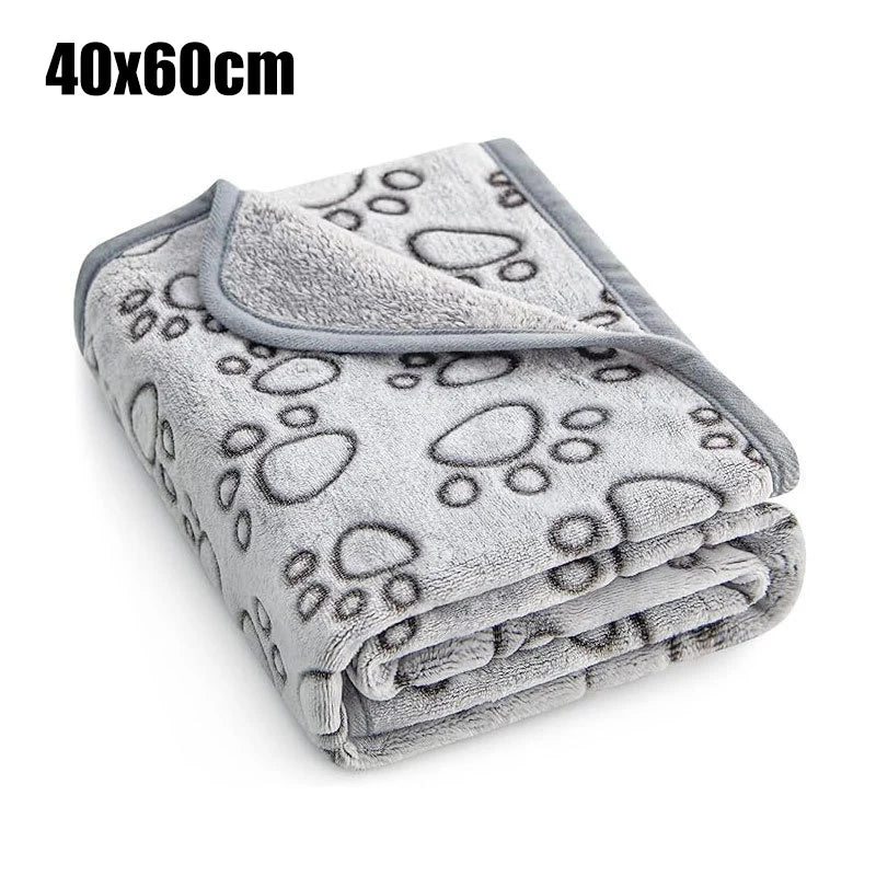 Soft Fluffy Pet Blanket Warm Comfortable Cats Dogs