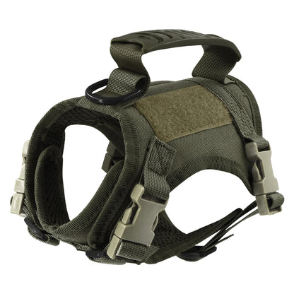 Tactical Adjustable Cat Dog Harness with Leash for Training