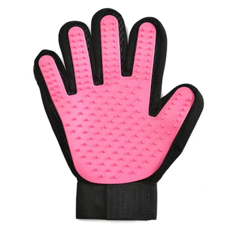 Pet Grooming Glove Hair Remover Mitt for Cats & Dogs