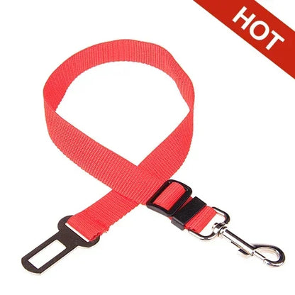 Adjustable Pet Car Seat Belt Harness for Dog Safety