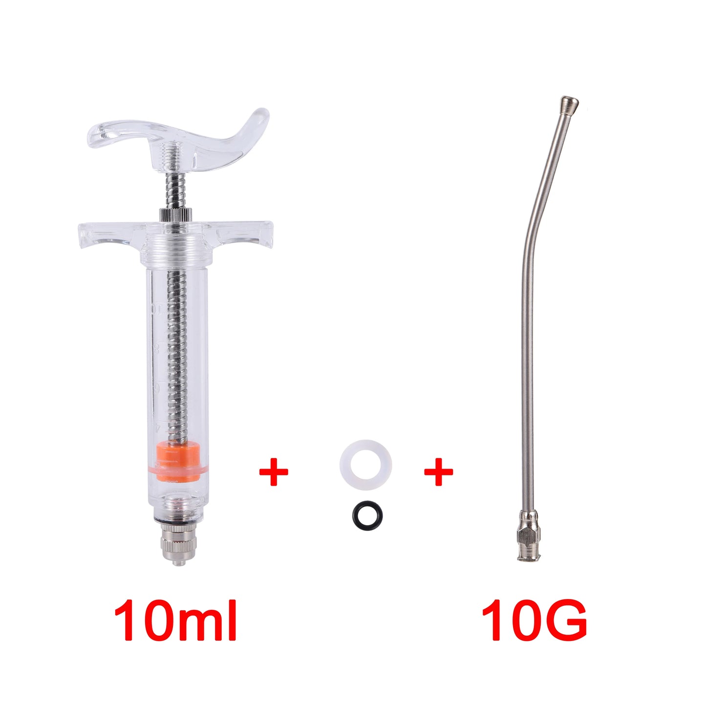 10ml/20ml Parrot Feeding Syringe Bird Feeder Needle