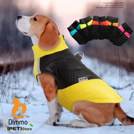 Christmas Dog Jacket Waterproof Warm Padded Vest for All Sizes