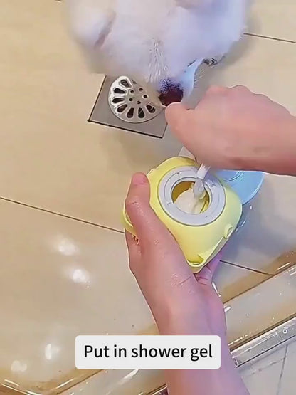 Dog Shampoo Massager Brush