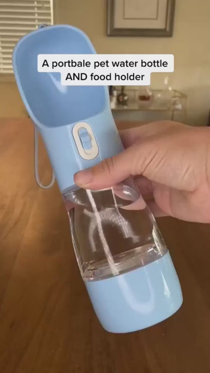 Portable Dog Water Bottle Feeder