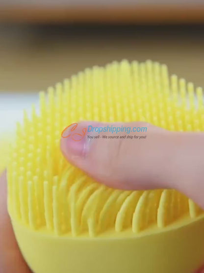 Silicone Dog Massage Brush