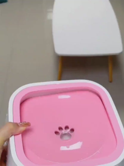 Anti-Overflow Slow Water Feeder Dispenser