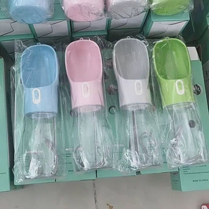 Portable Dog Water Bottle Feeder