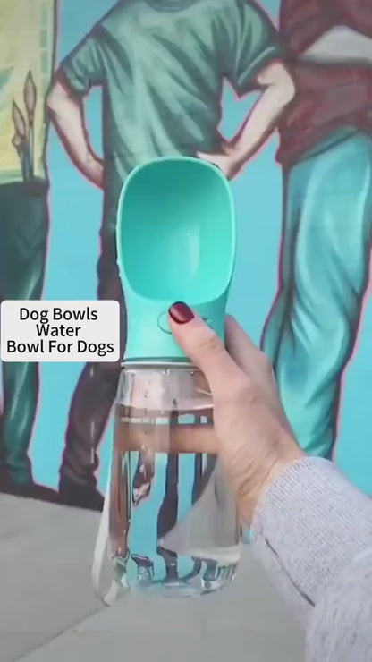 Portable Dog Water Bottle Feeder