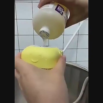 Dog Shampoo Massager Brush